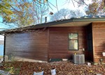 One-Story Wood Stain Trim